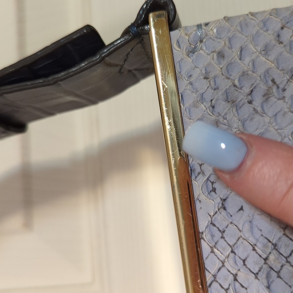 NWOT Kate Spade leather snakeskin-like handbag - Picture 13 of 13